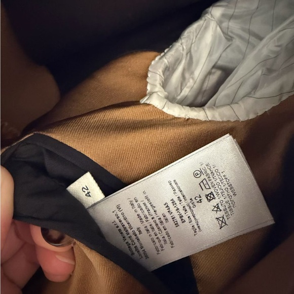 🚩steal authentic Bottega Veneta Tan Belted Coat - Picture 6 of 8